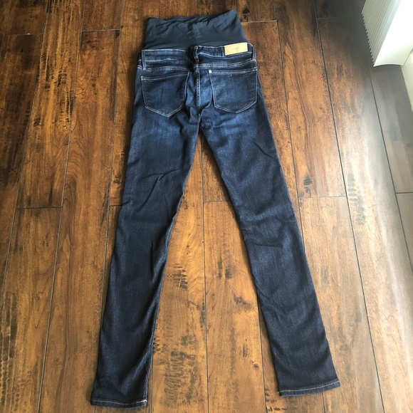H&M high rib skinny maternity jeans size 4 - Picture 4 of 12
